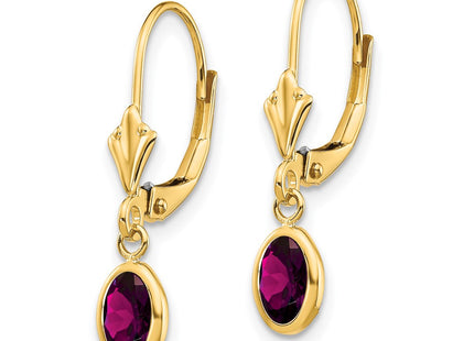 14k Yellow Gold Earrings Style XBE102 - Classique Jewelry Inc.