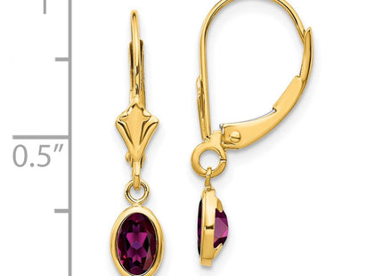 14k Yellow Gold Earrings Style XBE102 - Classique Jewelry Inc.