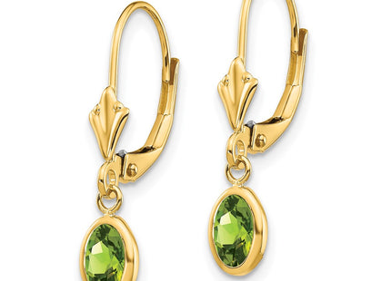 14k Yellow Gold Earrings Style XBE104 - Classique Jewelry Inc.