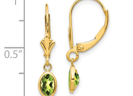 14k Yellow Gold Earrings Style XBE104 - Classique Jewelry Inc.