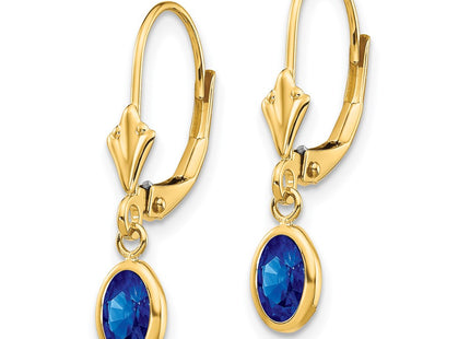 14k Yellow Gold Earrings Style XBE105 - Classique Jewelry Inc.