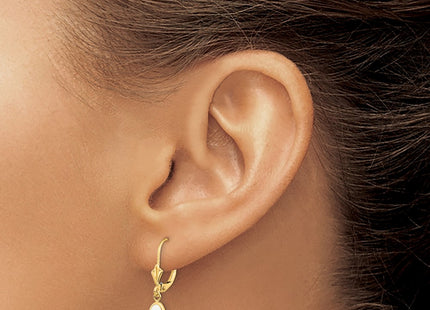 14k Yellow Gold Earrings Style XBE106 - Classique Jewelry Inc.