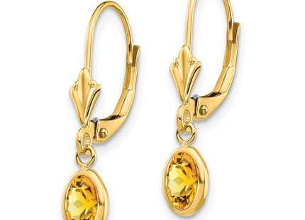 14k Yellow Gold Earrings Style XBE107 - Classique Jewelry Inc.