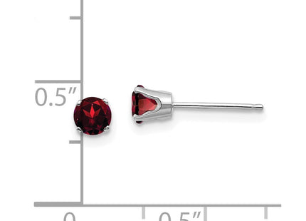 14k White Gold Earrings Style XBE121 - Classique Jewelry Inc.