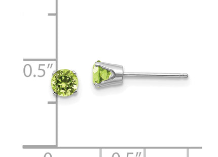 14k White Gold Earrings Style XBE128 - Classique Jewelry Inc.
