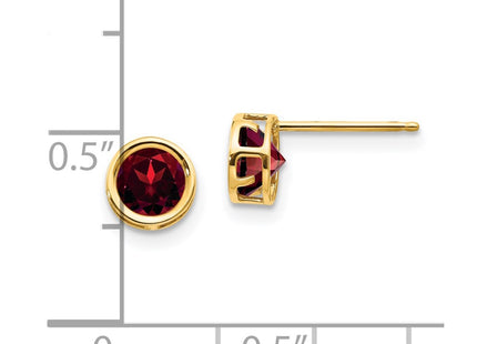 14k Yellow Gold Earrings Style XBE144 - Classique Jewelry Inc.