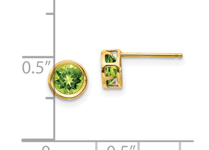 14k Yellow Gold Earrings Style XBE151 - Classique Jewelry Inc.