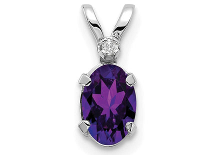 14k White Gold Pendants Style XBE157W - Classique Jewelry Inc.