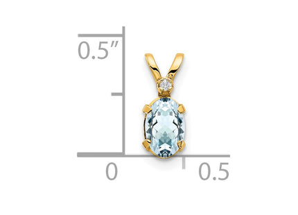 14k Yellow Gold Pendants Style XBE158 - Classique Jewelry Inc.