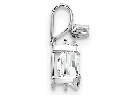 14k White Gold Pendants Style XBE159W - Classique Jewelry Inc.