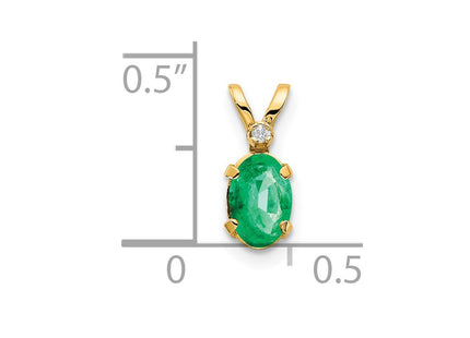 14k Yellow Gold Pendants Style XBE160 - Classique Jewelry Inc.