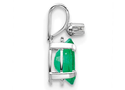 14k White Gold Pendants Style XBE160W - Classique Jewelry Inc.