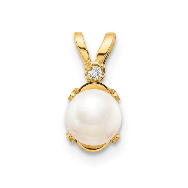 14k Yellow Gold Pendants Style XBE161 - Classique Jewelry Inc.