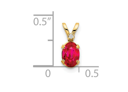 14k Yellow Gold Pendants Style XBE162 - Classique Jewelry Inc.