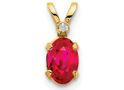 14k Yellow Gold Pendants Style XBE162 - Classique Jewelry Inc.