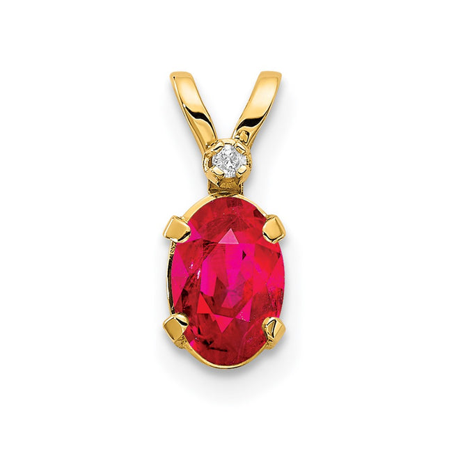 14k Yellow Gold Pendants Style XBE162 - Classique Jewelry Inc.