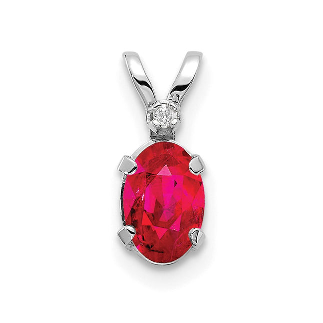 14k White Gold Pendants Style XBE162W - Classique Jewelry Inc.