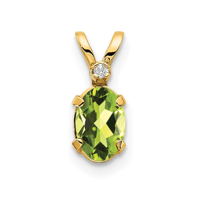 14k Yellow Gold Pendants Style XBE163 - Classique Jewelry Inc.