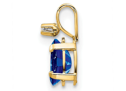 14k Yellow Gold Pendants Style XBE164 - Classique Jewelry Inc.