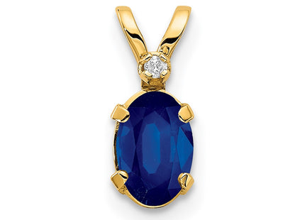 14k Yellow Gold Pendants Style XBE164 - Classique Jewelry Inc.