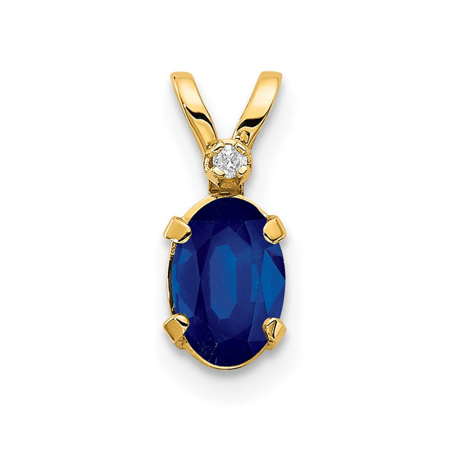 14k Yellow Gold Pendants Style XBE164 - Classique Jewelry Inc.