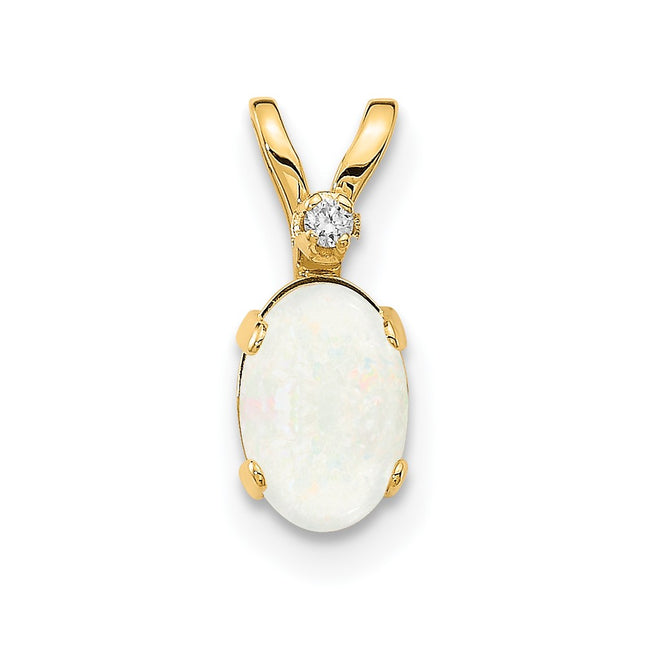14k Yellow Gold Pendants Style XBE165 - Classique Jewelry Inc.