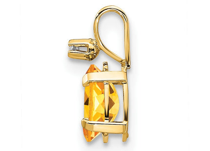 14k Yellow Gold Pendants Style XBE166 - Classique Jewelry Inc.