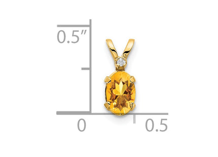 14k Yellow Gold Pendants Style XBE166 - Classique Jewelry Inc.