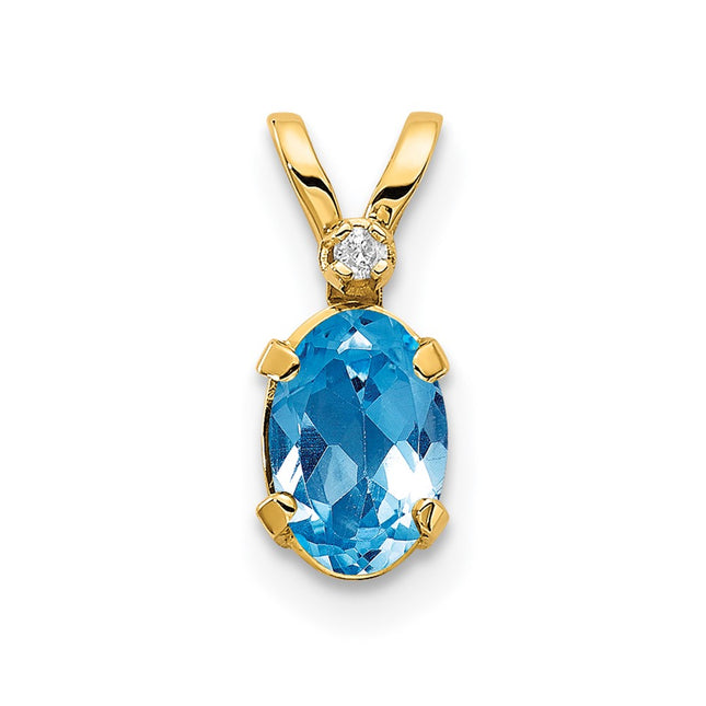 14k Yellow Gold Pendants Style XBE167 - Classique Jewelry Inc.