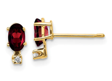 14k Yellow Gold Earrings Style XBE180 - Classique Jewelry Inc.