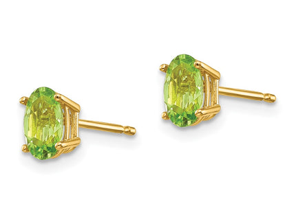 14k Yellow Gold Earrings Style XBE20 - Classique Jewelry Inc.