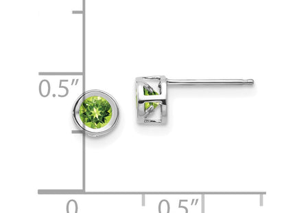 14k White Gold Earrings Style XBE248 - Classique Jewelry Inc.