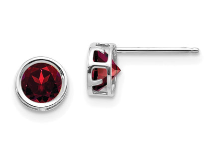 14k White Gold Earrings Style XBE253 - Classique Jewelry Inc.