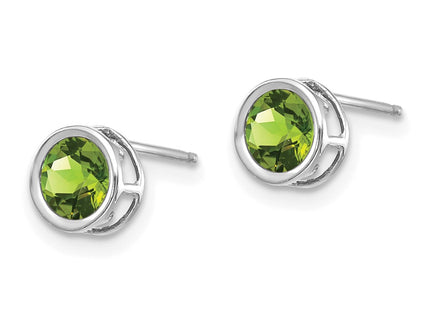 14k White Gold Earrings Style XBE260 - Classique Jewelry Inc.