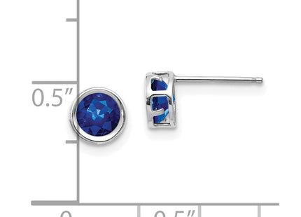 14k White Gold Earrings Style XBE261 - Classique Jewelry Inc.