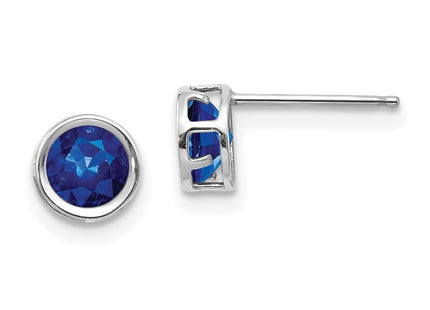 14k White Gold Earrings Style XBE261 - Classique Jewelry Inc.