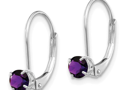 14k White Gold Earrings Style XBE266 - Classique Jewelry Inc.