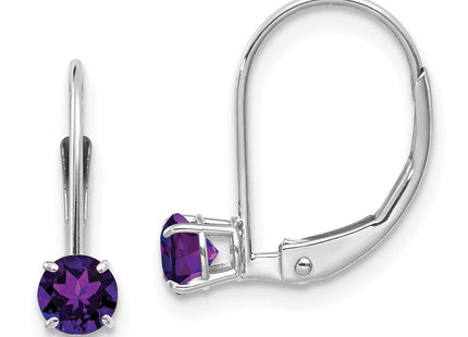 14k White Gold Earrings Style XBE266 - Classique Jewelry Inc.
