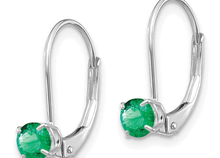 14k White Gold Earrings Style XBE269 - Classique Jewelry Inc.