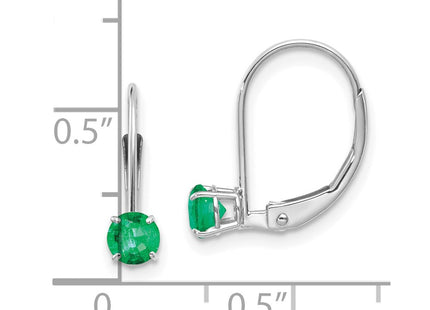 14k White Gold Earrings Style XBE269 - Classique Jewelry Inc.