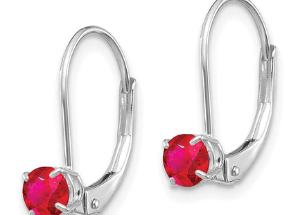 14k White Gold Earrings Style XBE271 - Classique Jewelry Inc.
