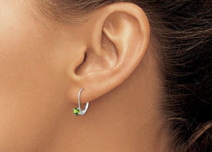 14k White Gold Earrings Style XBE272 - Classique Jewelry Inc.