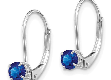 14k White Gold Earrings Style XBE273 - Classique Jewelry Inc.