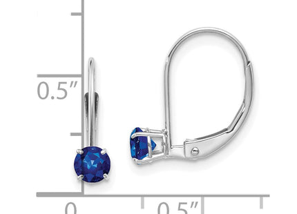 14k White Gold Earrings Style XBE273 - Classique Jewelry Inc.