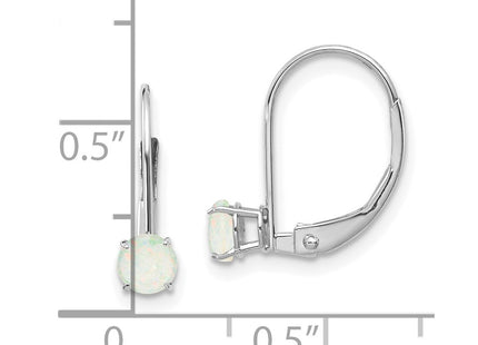 14k White Gold Earrings Style XBE274 - Classique Jewelry Inc.