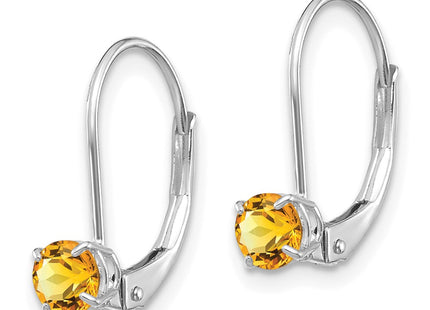 14k White Gold Earrings Style XBE275 - Classique Jewelry Inc.