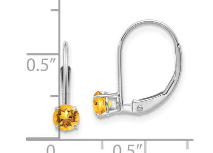 14k White Gold Earrings Style XBE275 - Classique Jewelry Inc.