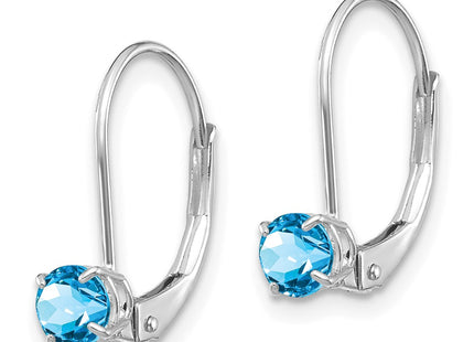 14k White Gold Earrings Style XBE276 - Classique Jewelry Inc.