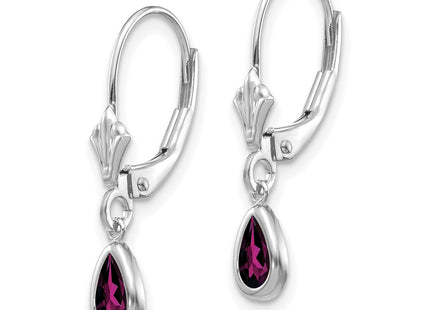 14k White Gold Earrings Style XBE282 - Classique Jewelry Inc.