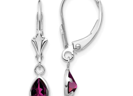 14k White Gold Earrings Style XBE282 - Classique Jewelry Inc.